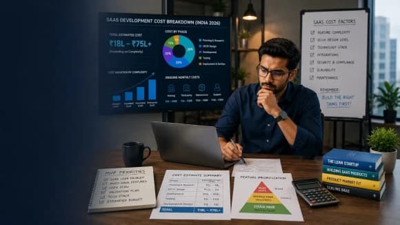 How Much Does It Cost to Build a SaaS Product in India in 2026?
