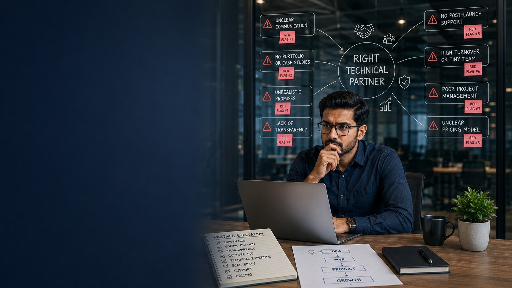 How to Choose the Right Technical Partner for Your Startup: 8 Red Flags Founders Should Never Ignore