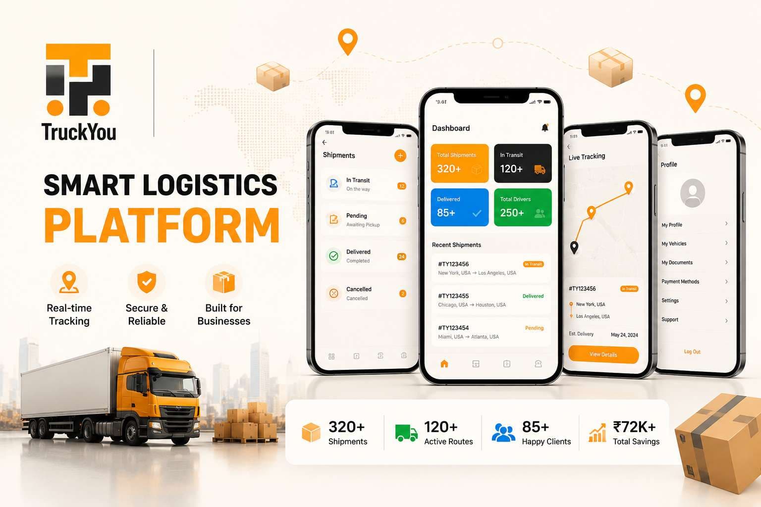 TruckYou: Digitizing End-to-End Logistics Operations