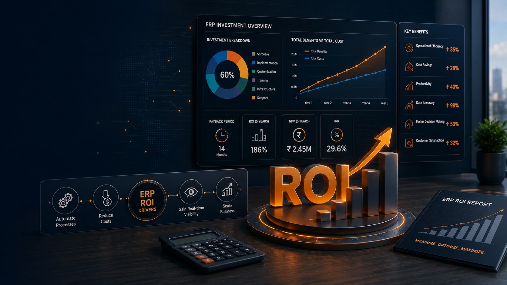 ERP ROI Explained: How to Measure the Return on Your ERP Investment