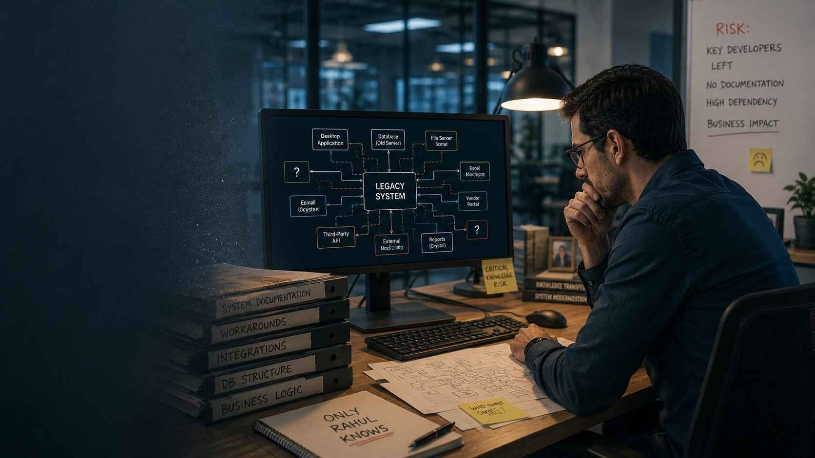 The Legacy Code Knowledge Gap: What Happens When the People Who Built Your System Leave?